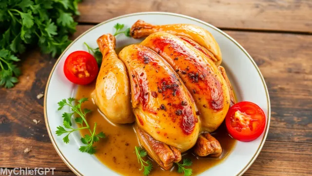 Fenséges egész csirke receptek a MyChefGPT segítségével