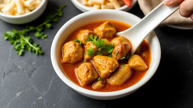 طرز تهیه خورشت مرغ به روش رستورانی؛ گرفتن بوی زهم مرغ