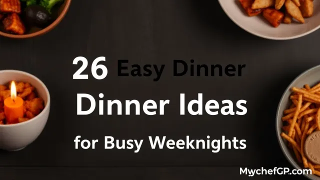26 Easy Dinner Ideas for Busy Weeknights