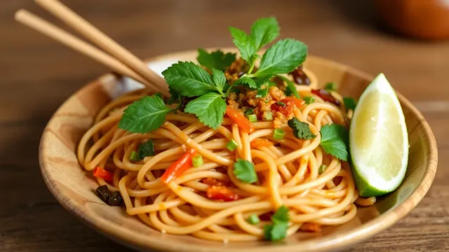 Pad Thai - Wegańskie smaki z serca Tajlandii