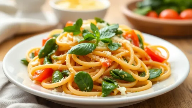 Lezzetli Vejetaryen Makarna Tarifleri ile Sofranızı Şenlendirin