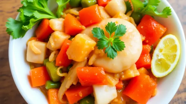 Filipin Usulü Hindistan Cevizli Karışık Sebze Yemeği: Pinakbet