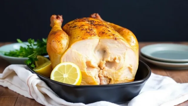 Helstegt Kylling med Krydderurter og Citron - En Uforglemmelig Oplevelse