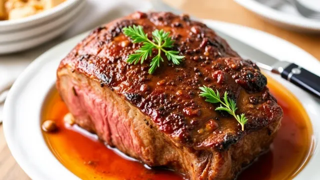 Rôti de Bœuf au Four : Une Recette Facile pour Éblouir Vos Invités