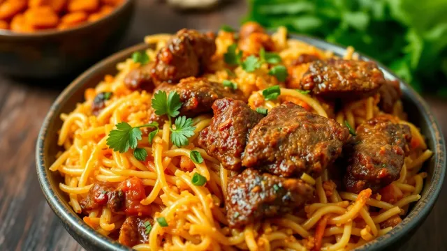 طرز تهیه بریانی گوشت خوشمزه و ساده