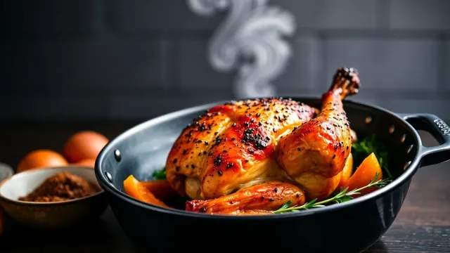 Ugnsstekt kyckling - En läcker och enkel middag för hela familjen