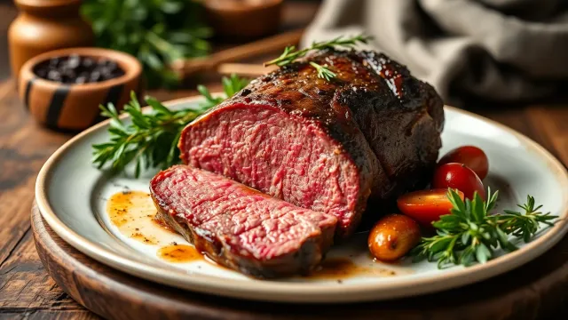 Hitaasti paahdettu naudanliha: Herkullinen ja mehevä lopputulos