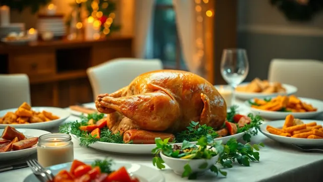 Ψητή Γαλοπούλα: Η Απόλυτη Οδηγία για μια Εορταστική Σαλάτα