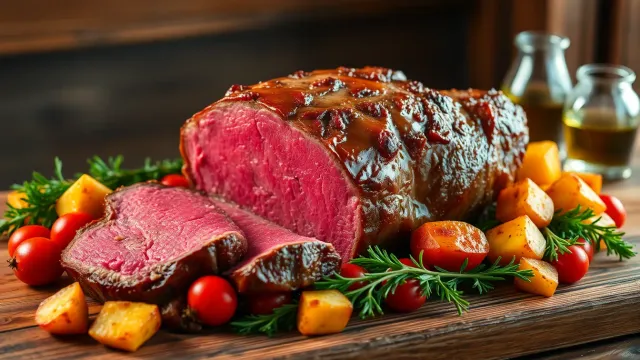 Po korakih do sočne goveje pečenke