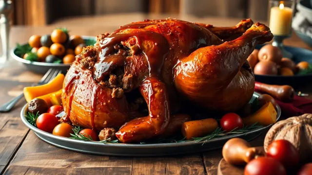 Pečený moriak: Tradičný recept, ktorý ohúri každú oslavu