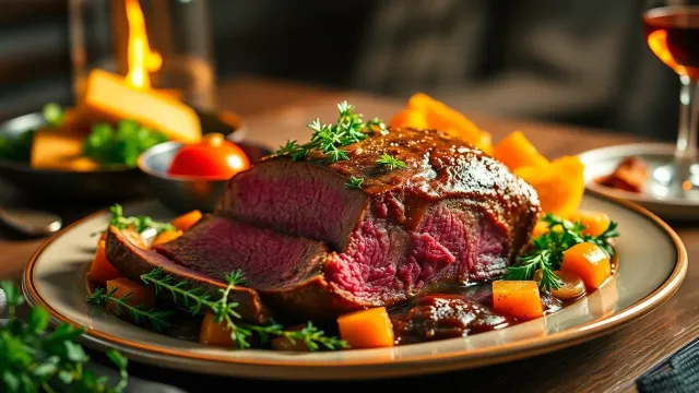 Pieczeń wołowa – soczyste danie na każdą okazję