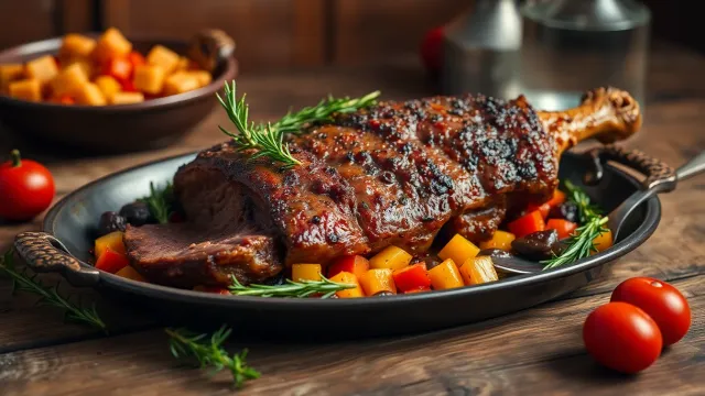 ღუმელში შემწვარი საქონლის ხორცი: გემრიელი და არომატული რეცეპტი